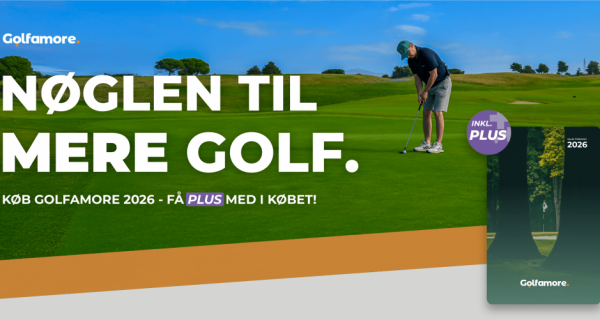 Netop nu! Golfamore PLUS med i købet 
