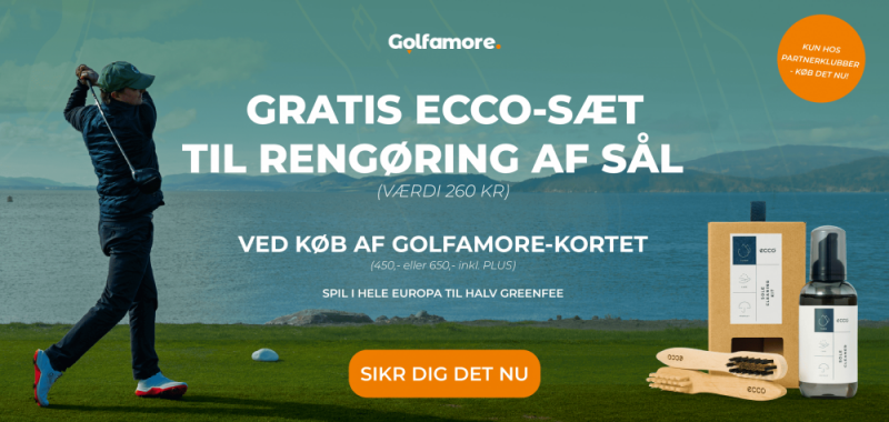 Få gratis ECCO-kit med Golfamore-kortet!