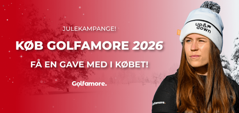 Julegaven der giver mere golf - køb Golfamore-kortet! 