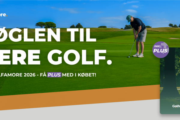 Netop nu! Golfamore PLUS med i købet 
