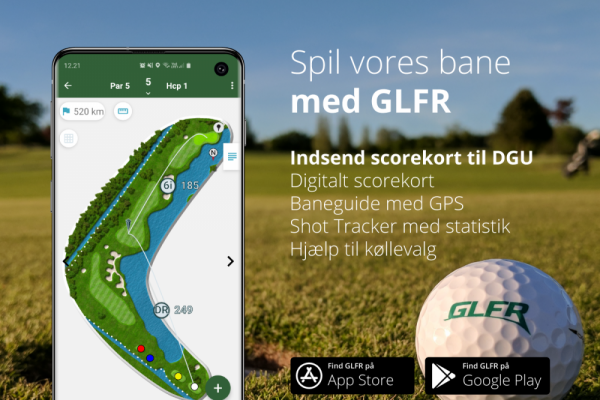 Indberet scorekort med GLFR-Appen