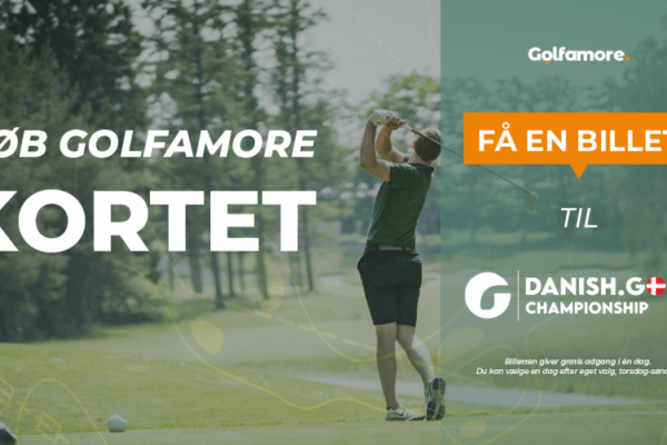 Kampagne! Køb Golfamore 2024 – få billet til Danish Golf Championship 